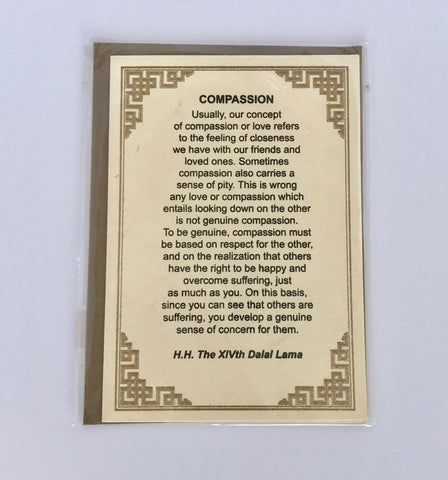 Gift Cards - Quotes of HH Dalai Lama