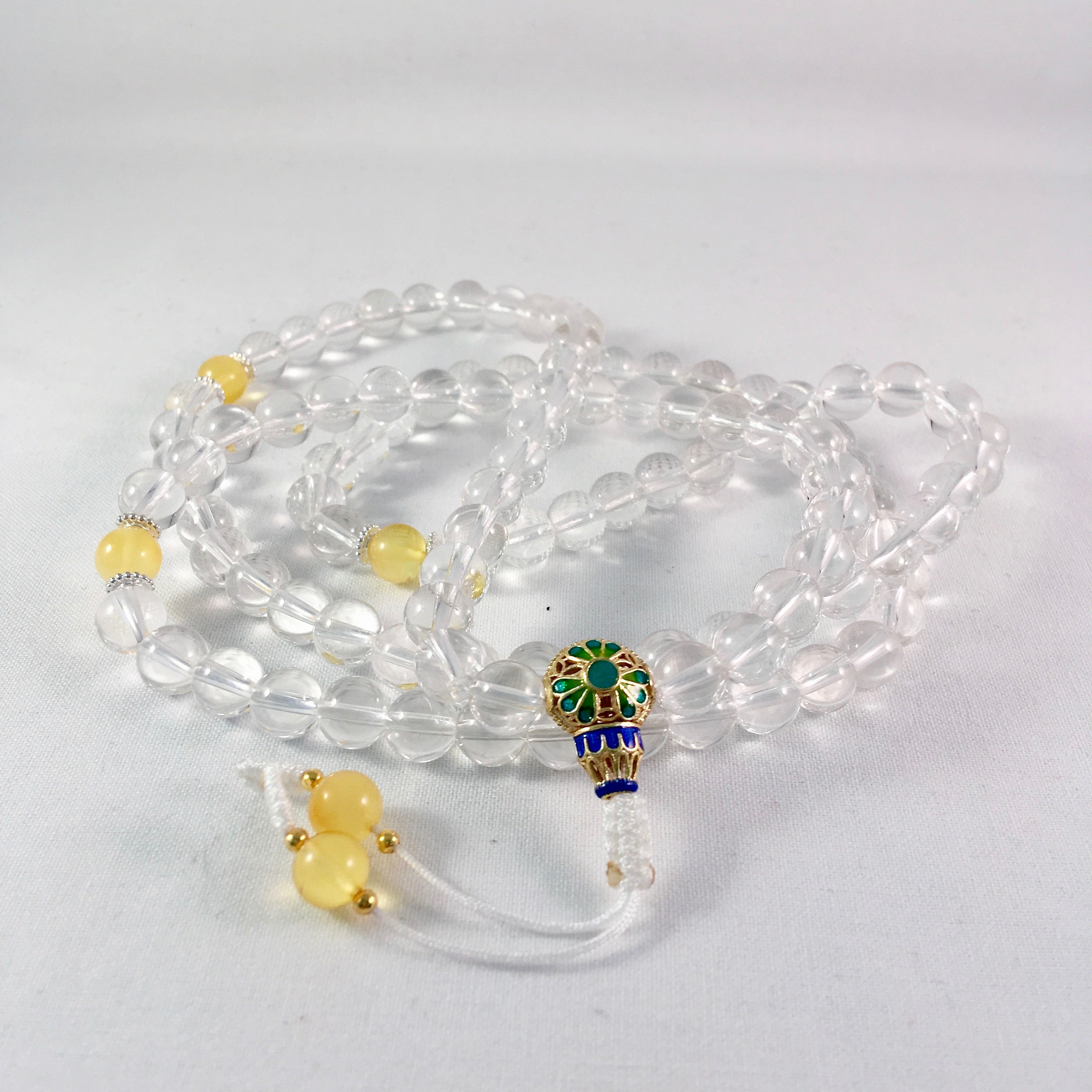 Crystal Mala - Quality by Sacred Treasures