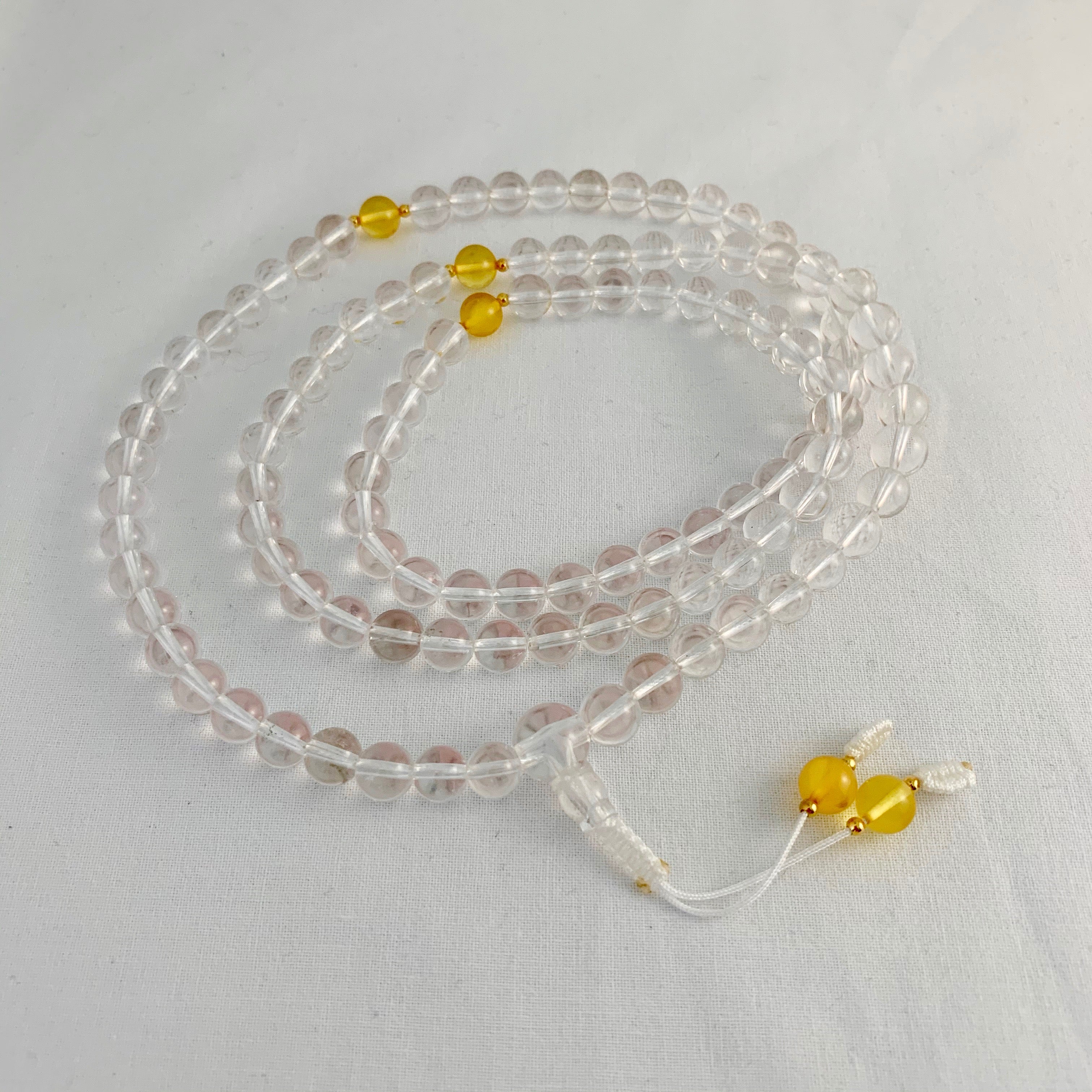 Crystal Mala - Quality by Sacred Treasures
