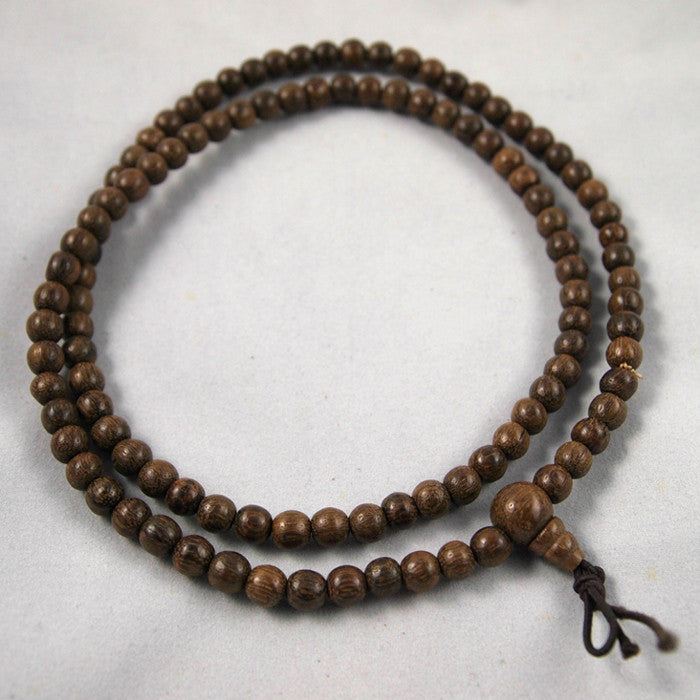Indonesian Red Soil Pure Agarwood Mala (108 beads)