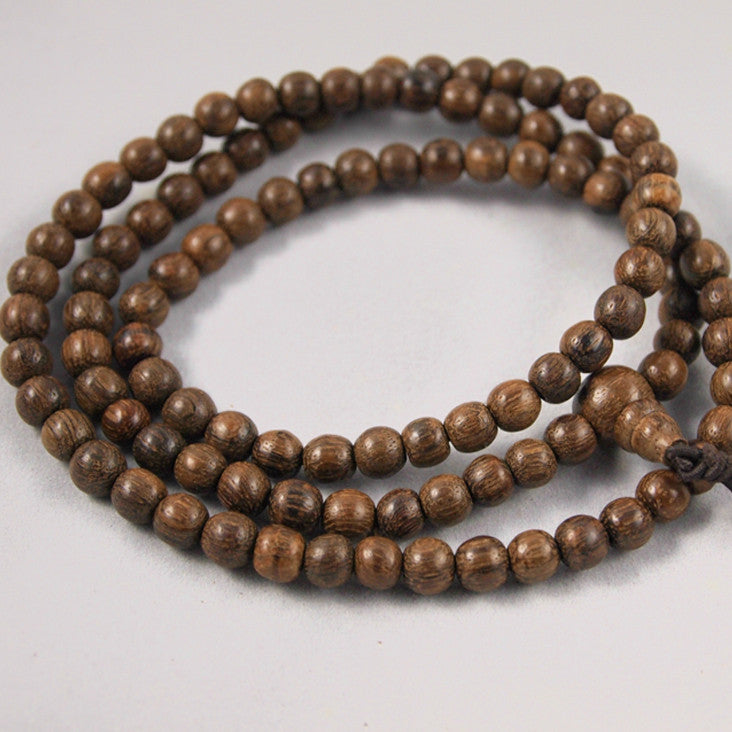 Indonesian Red Soil Pure Agarwood Mala (108 beads)