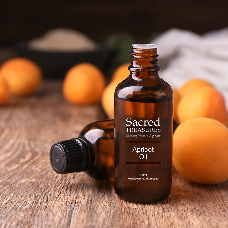 Sacred Treasures Pure Stone Ground Apricot Oil (100ml)