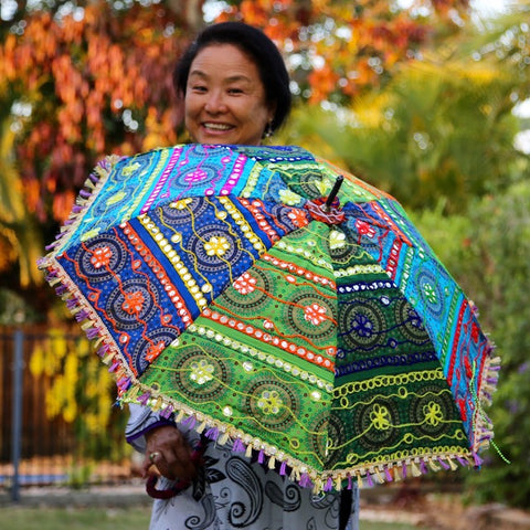Rajasthani Cotton Sun Umbrellas