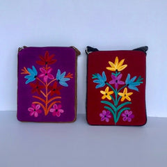 Embroidered Cross Body Bags