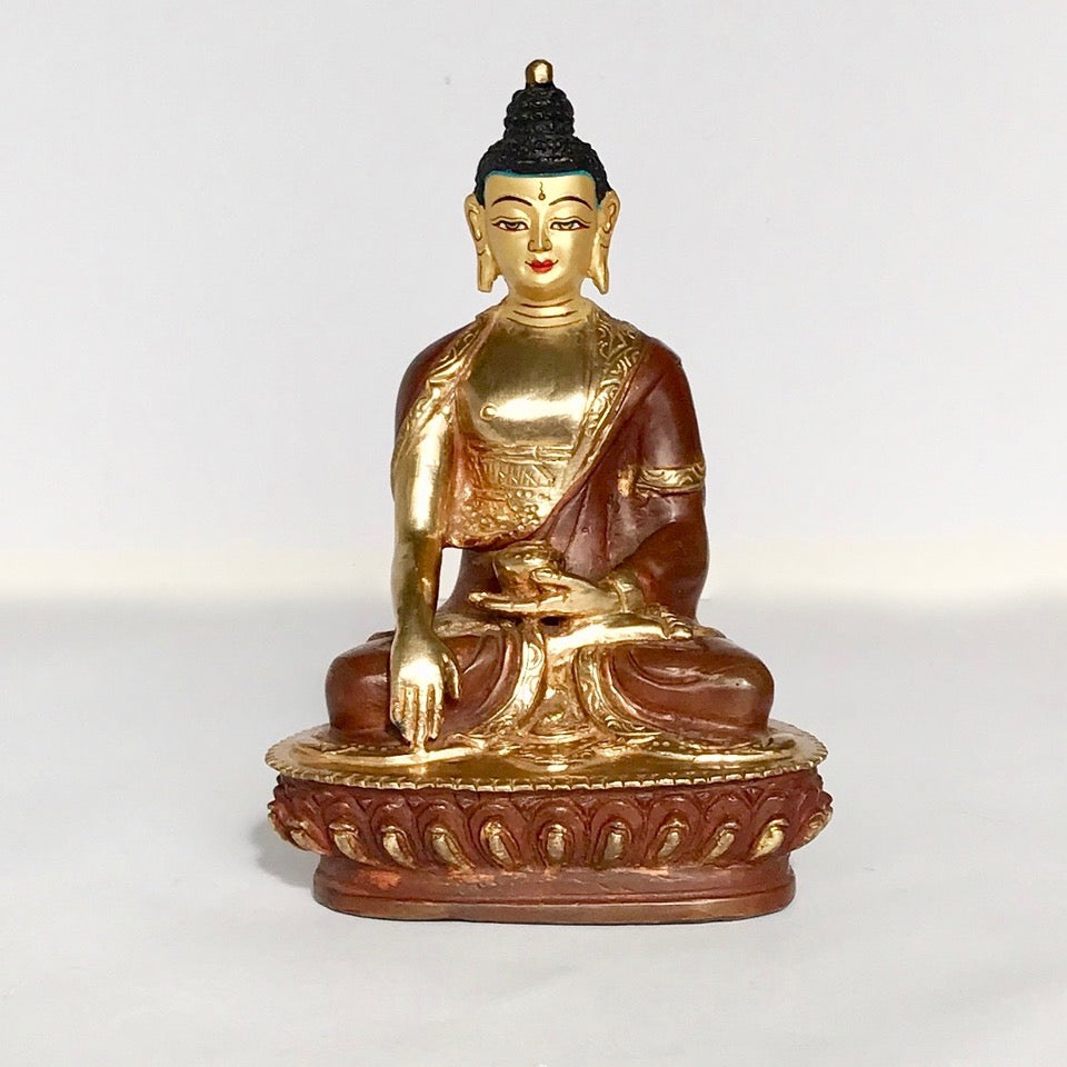 Buddha 6 Inch Gold Statue