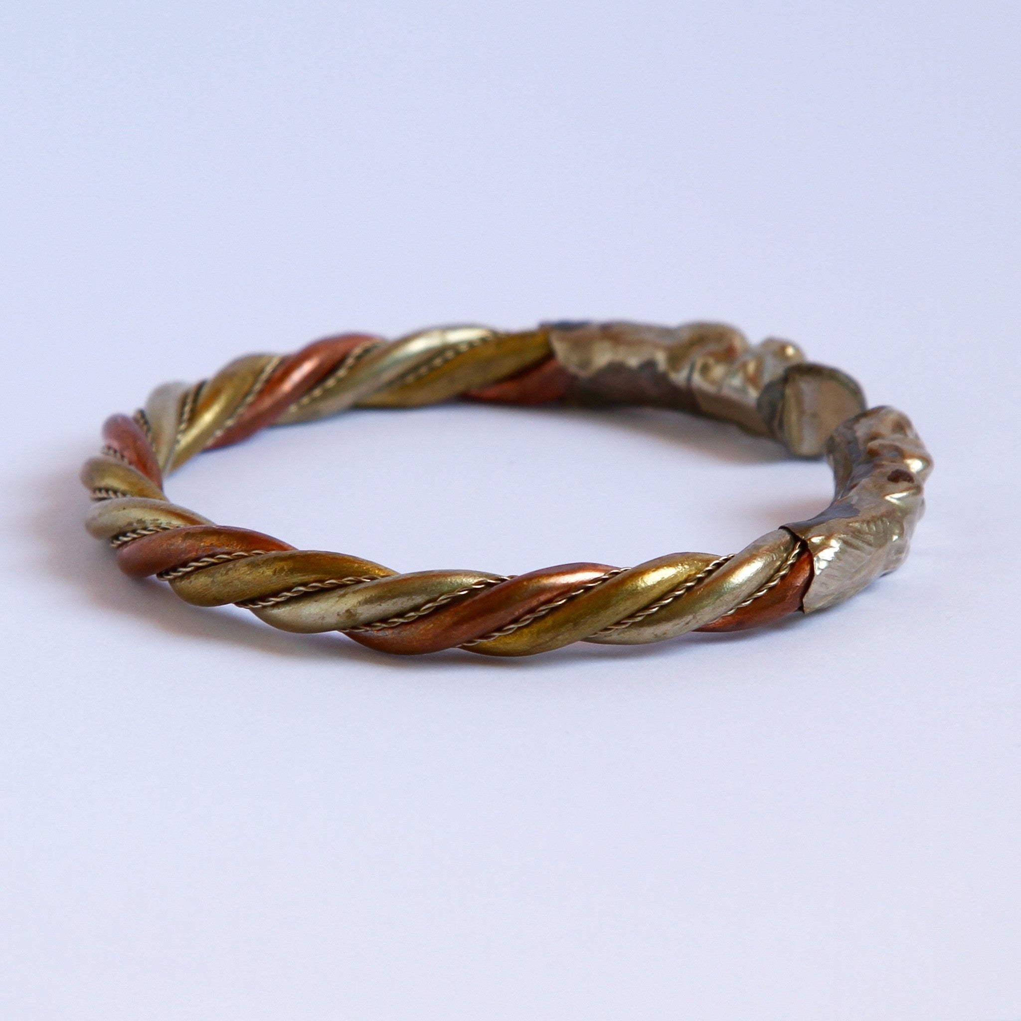 Tri-metal Healing Bracelet - Rope Style