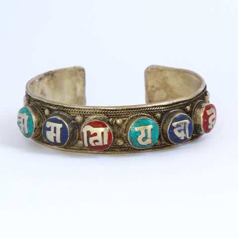 Sanskrit Mani Stone Bracelet
