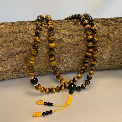 Sacred Treasures Tiger's Eye Mala