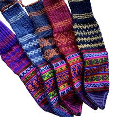 Himalayan Hand-Knitted Woollen Socks