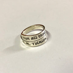 Poetic Wrap Ring