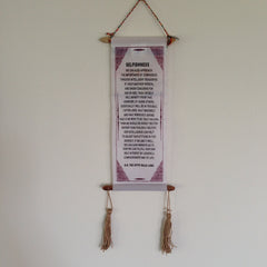 Wall Hangings - HH Dalai Lama Quotes - Small