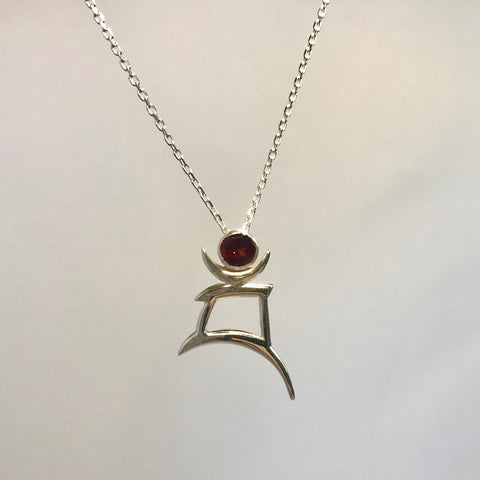 Pure Silver BAM Necklace - Sacred Treasures