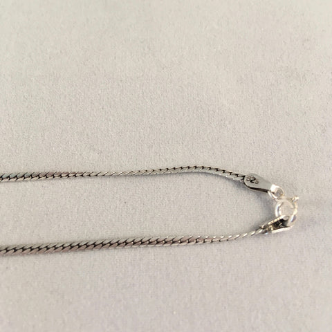 Sterling Silver box chain