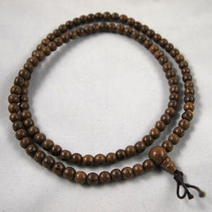 Indonesian Red Soil Pure Agarwood Mala (108 beads)