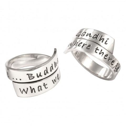 Poetic Wrap Ring